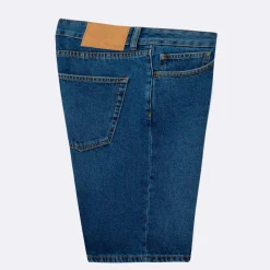 Short En Jean Medium Blue