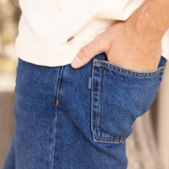 Short En Jean Medium Blue