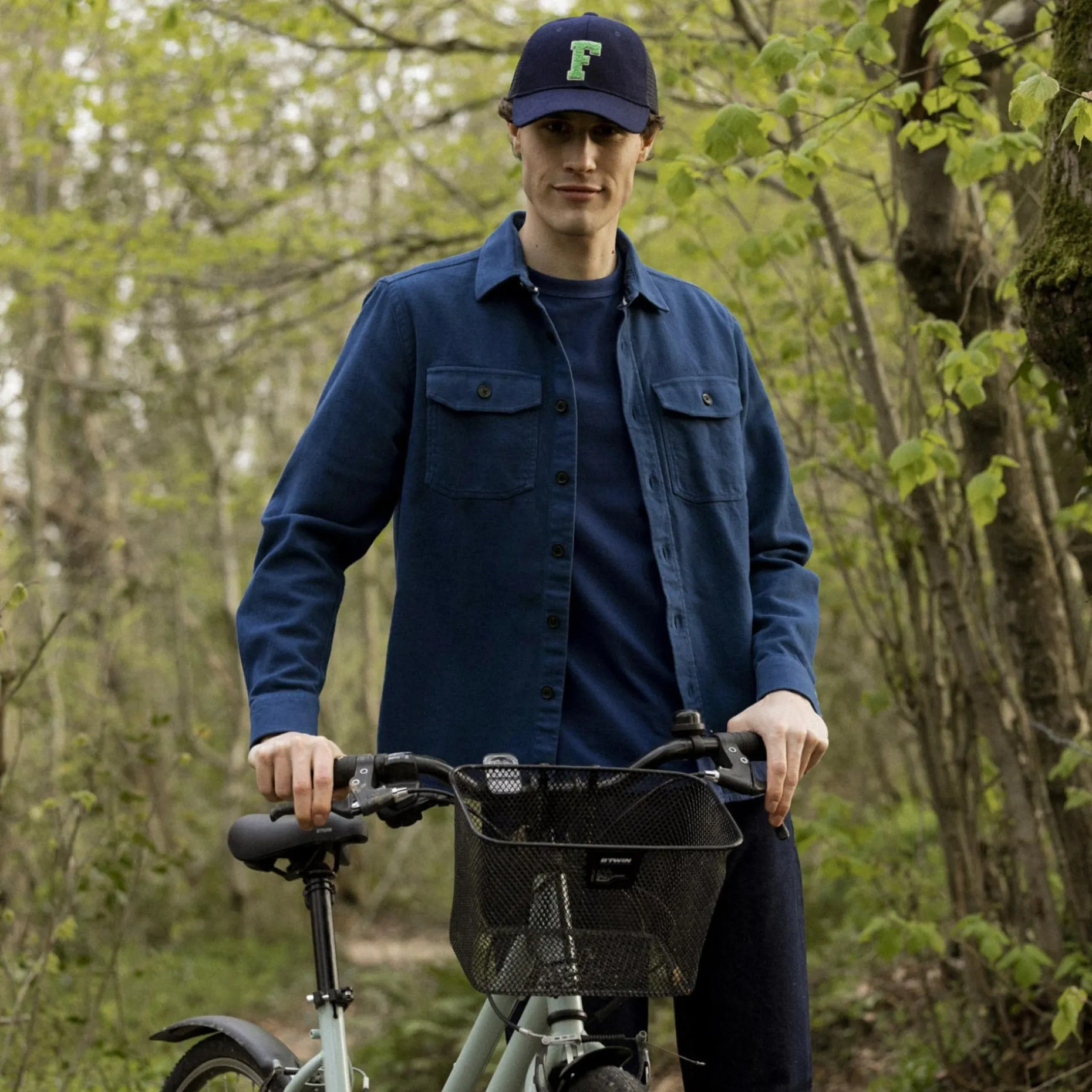 Surchemise Bleu Indigo