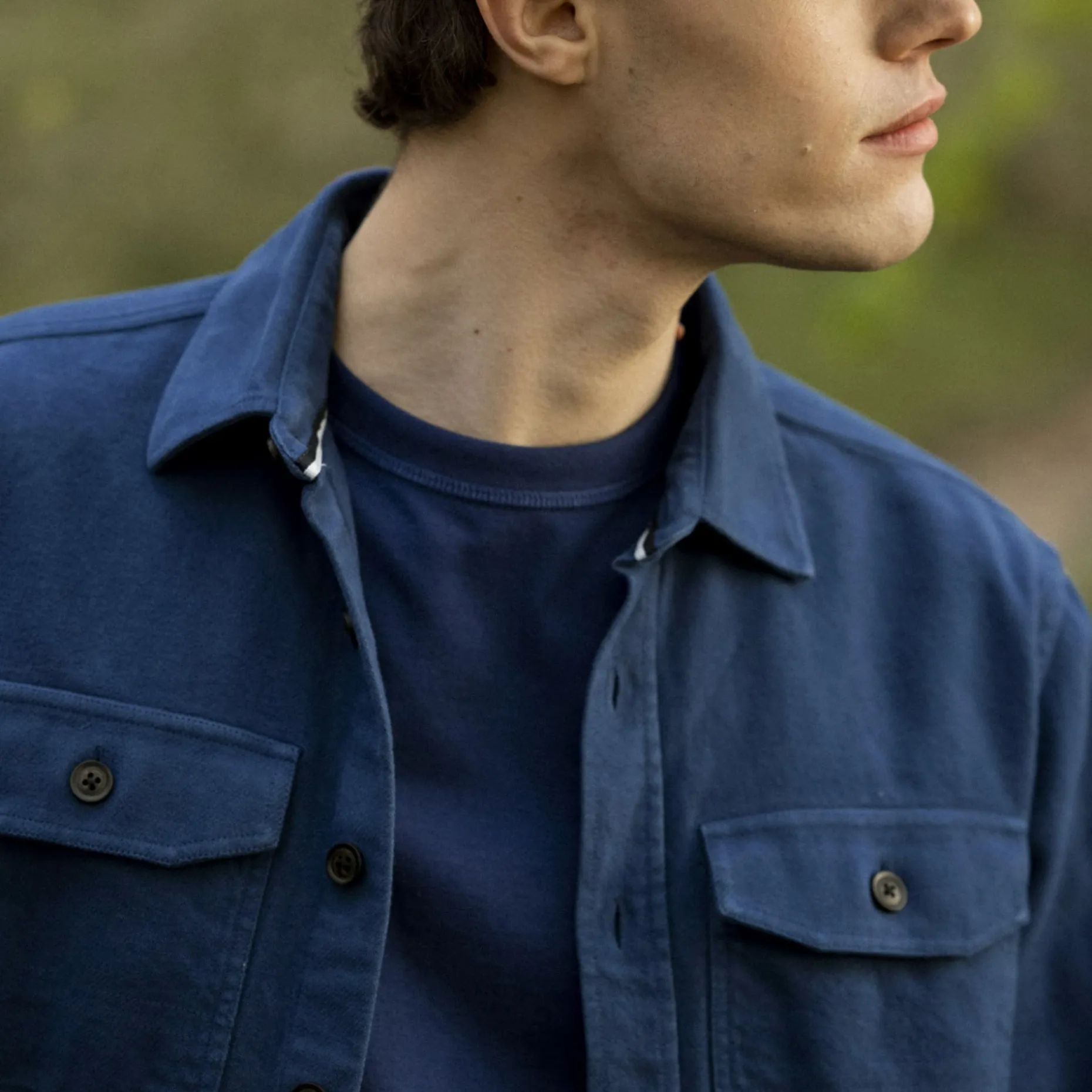 Surchemise Bleu Indigo