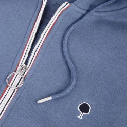 Sweat A Capuche Bleu