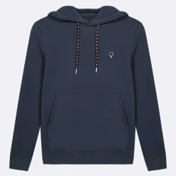 Sweat A Capuche Bleu Marine
