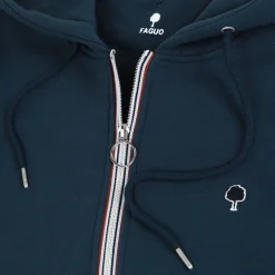 Sweat A Capuche Bleu Marine