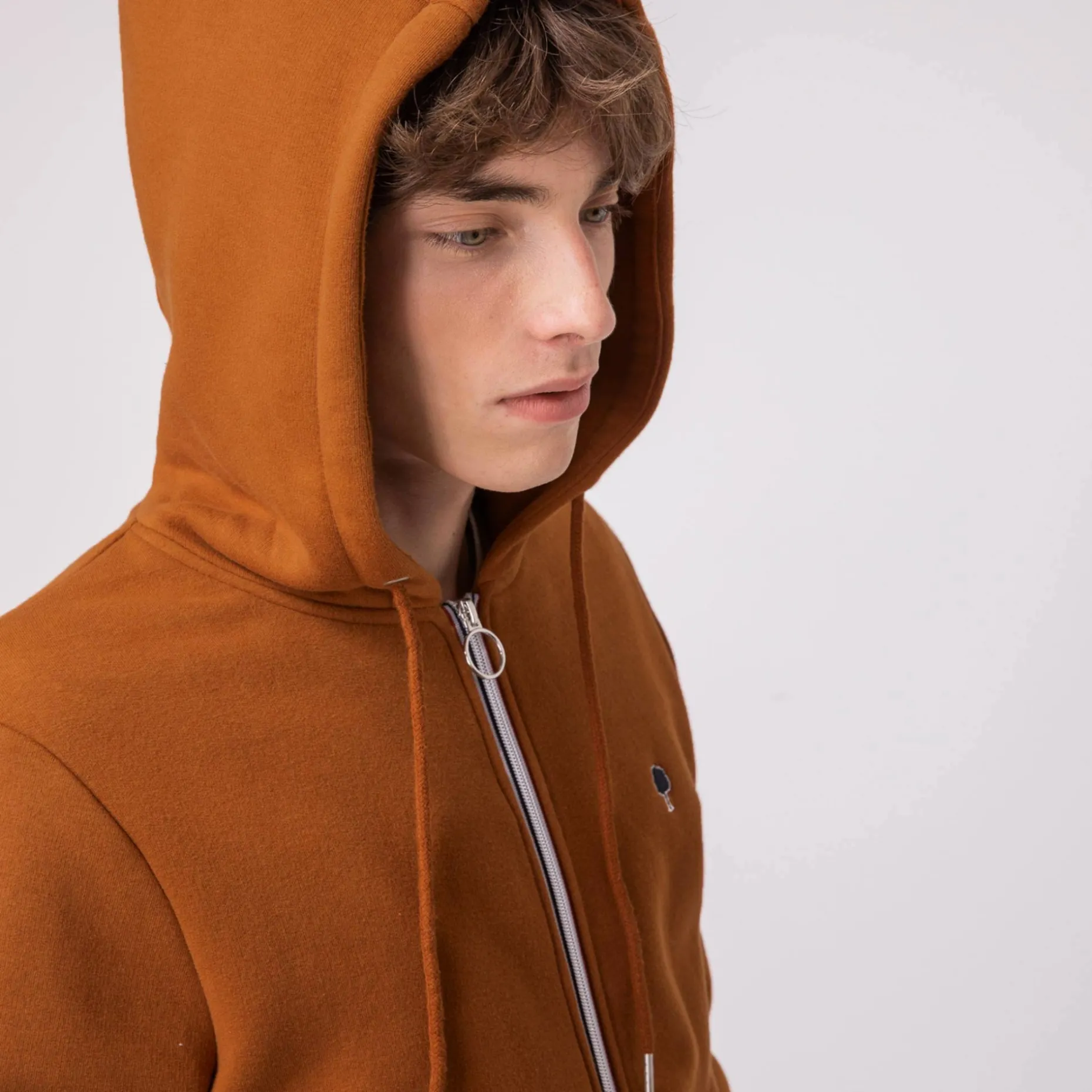 Sweat A Capuche Camel