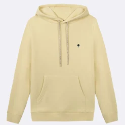Sweat A Capuche Jaune Clair