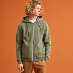 Sweat A Capuche Kaki