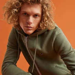 Sweat A Capuche Kaki