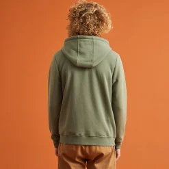 Sweat A Capuche Kaki