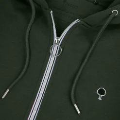 Sweat A Capuche Vert Fonce