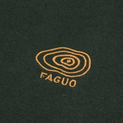 Sweat Col Rond Vert Fonce