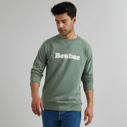 Sweatshirt Vert 'Beubar'