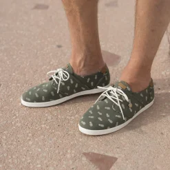 Tennis Kaki & Ecrue Vegan