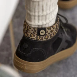 Tennis Noire & Leopard