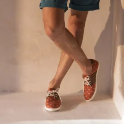 Tennis Terracotta & Camel