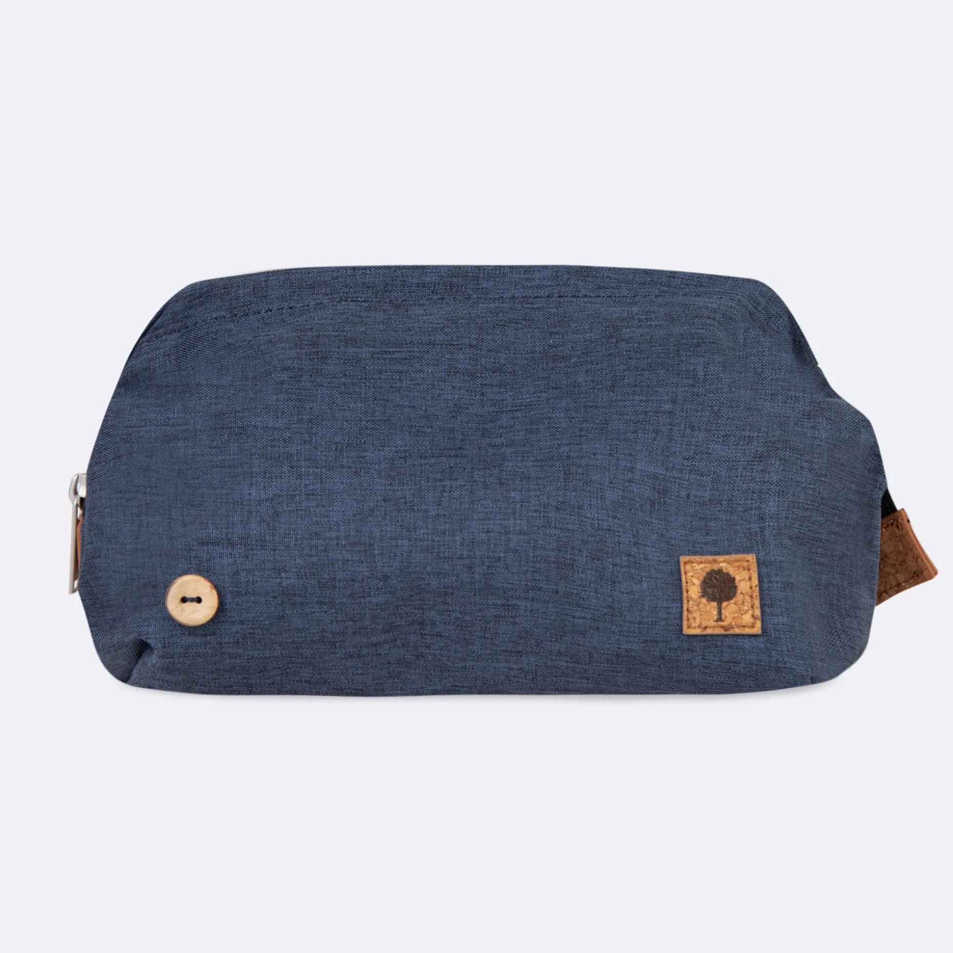 Trousse De Toilette En Polyester Recycle Bleu - Modele Washbag