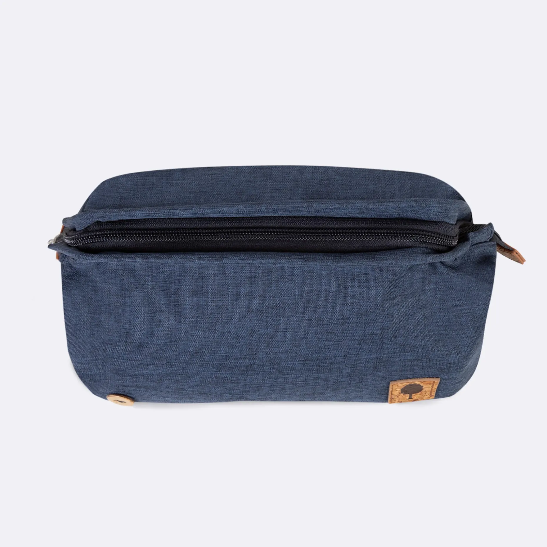 Trousse De Toilette En Polyester Recycle Bleu - Modele Washbag