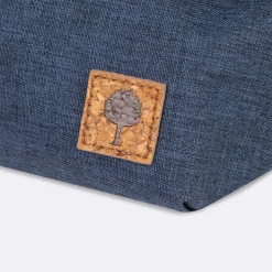 Trousse De Toilette En Polyester Recycle Bleu - Modele Washbag