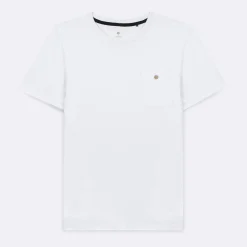 T-Shirt Col Rond Blanc