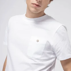 T-Shirt Col Rond Blanc