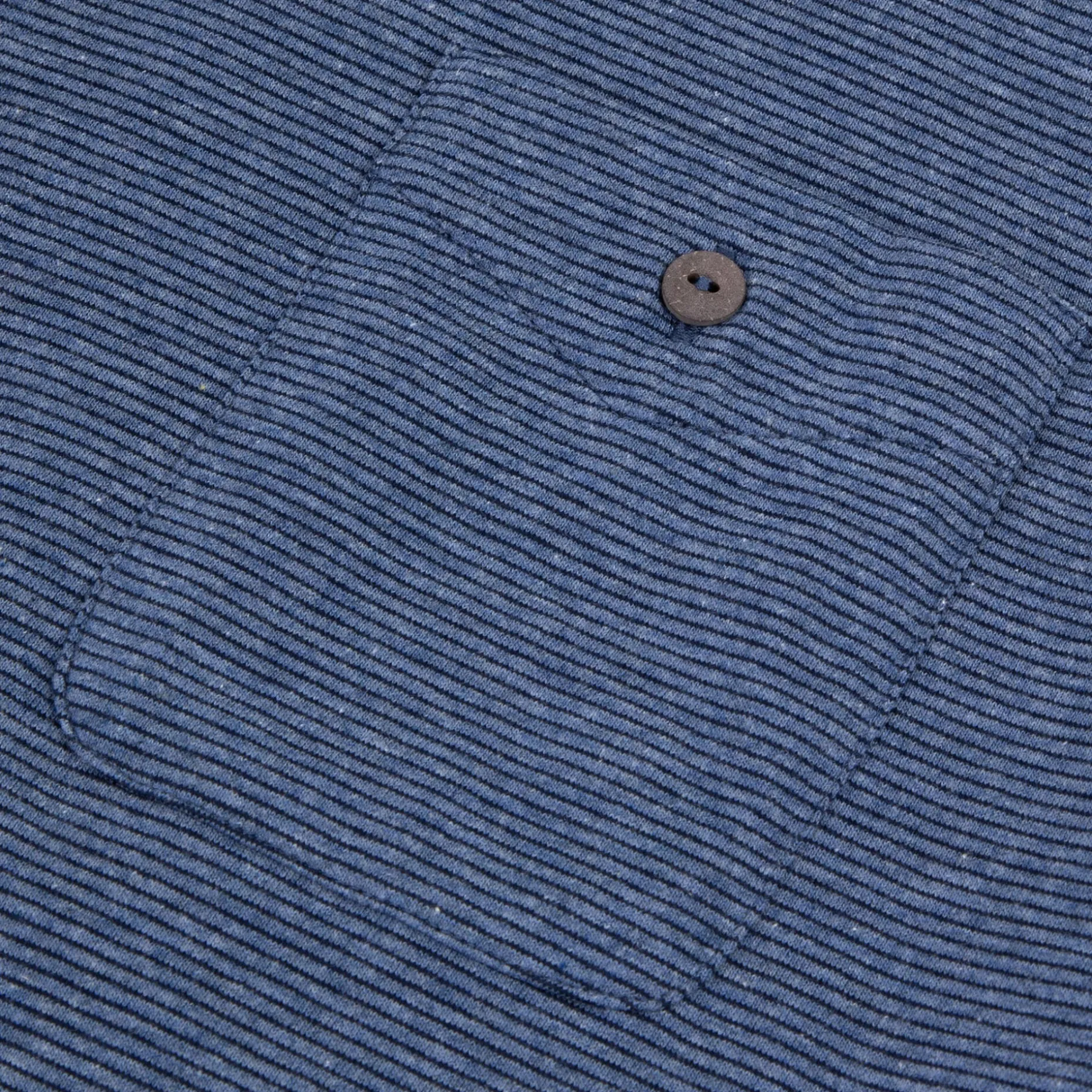 T-Shirt Col Rond Bleu Fonce