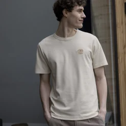 T-Shirt Col Rond Ecru