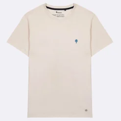 T-Shirt Col Rond Ecru