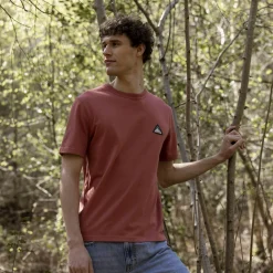 T-Shirt Col Rond Rose