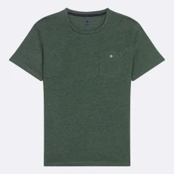 T-Shirt Col Rond Vert