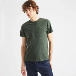 T-Shirt Col Rond Vert