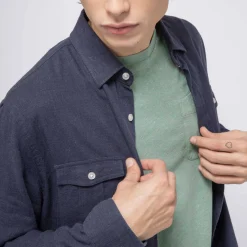 T-Shirt Col Rond Vert Clair