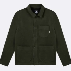 Veste A Boutons Verte