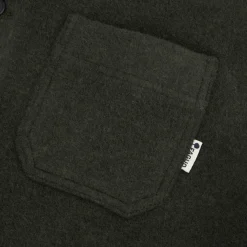 Veste A Boutons Verte