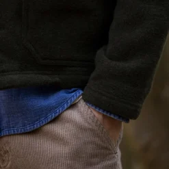 Veste A Boutons Verte